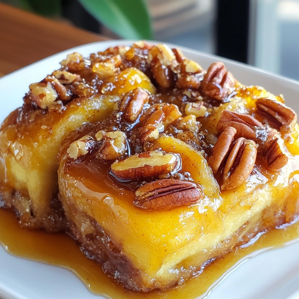 Caramel Pecan Sticky Buns Einfaches Rezept für Genuss
