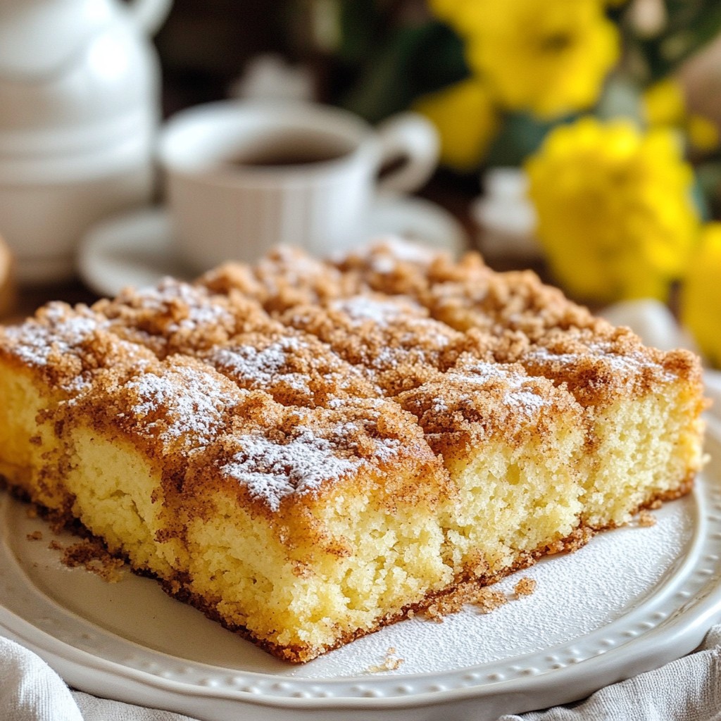 Zimt Crunch Kaffee Kuchen Einfaches Rezept für Genuss