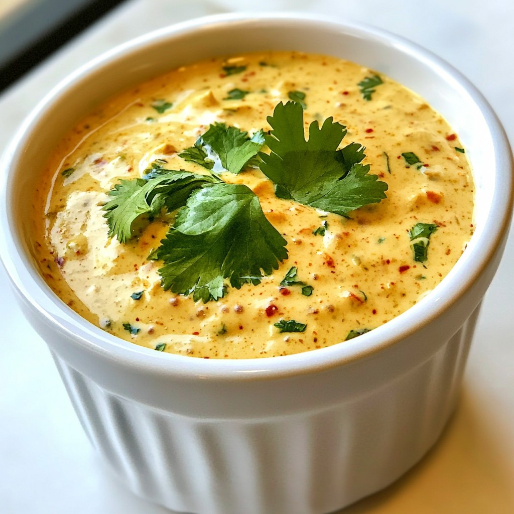 Spicy Chipotle Ranch Dip Schnell und Einfach Zubereiten