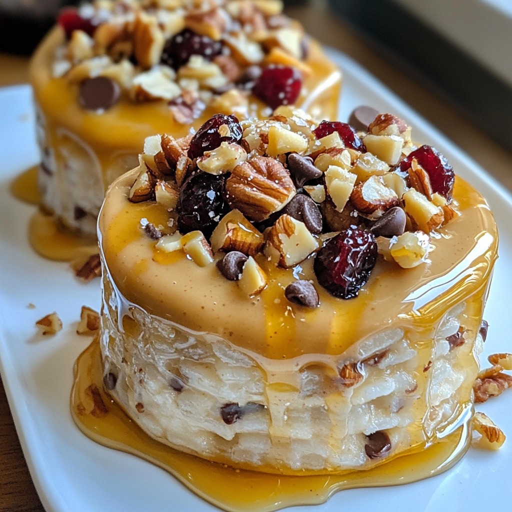 Peanut Butter Crunch Rice Cakes Einfache Rezeptidee