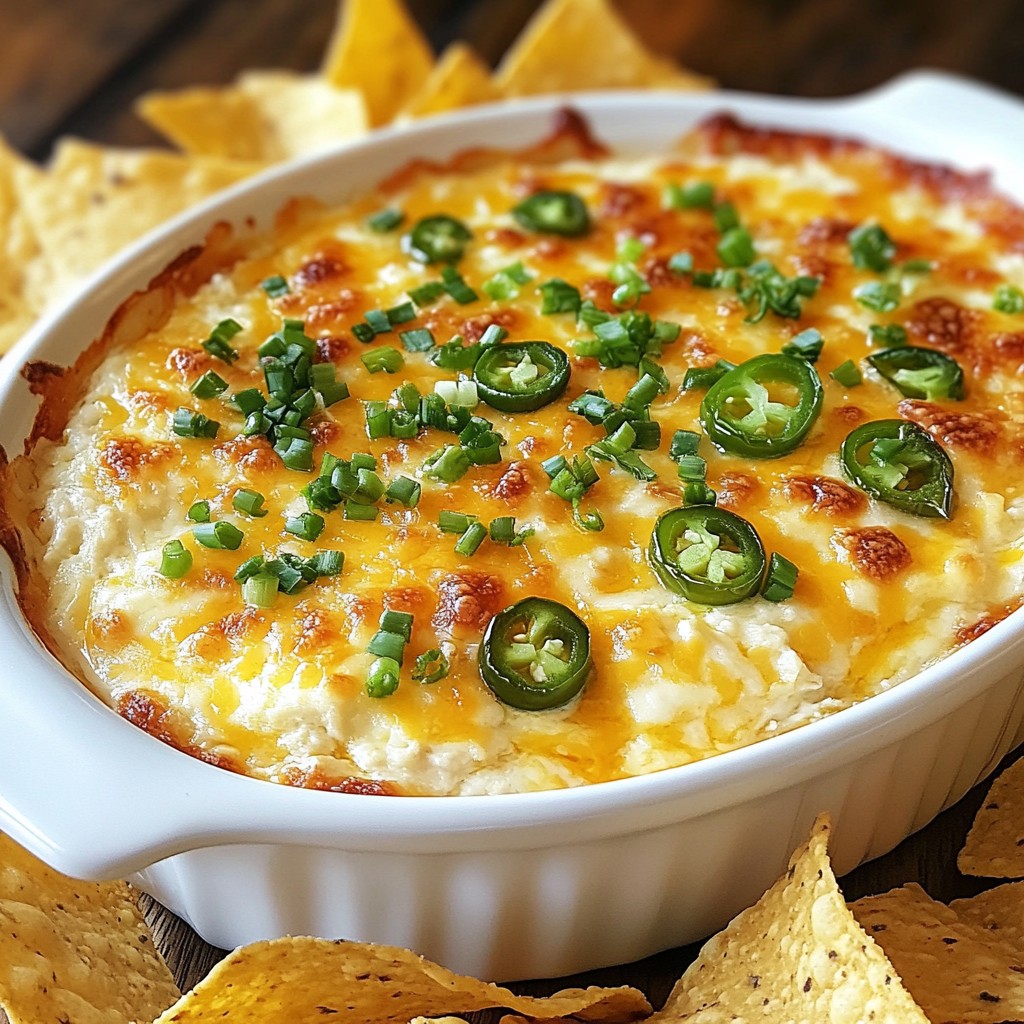 Cheesy Jalapeño Popper Dip Schmelzend und Herzhaft