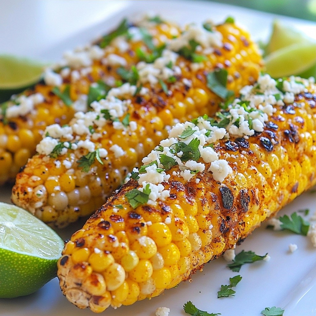 Rauchige schnelle Beilage Chipotle Maiskolben Rezept