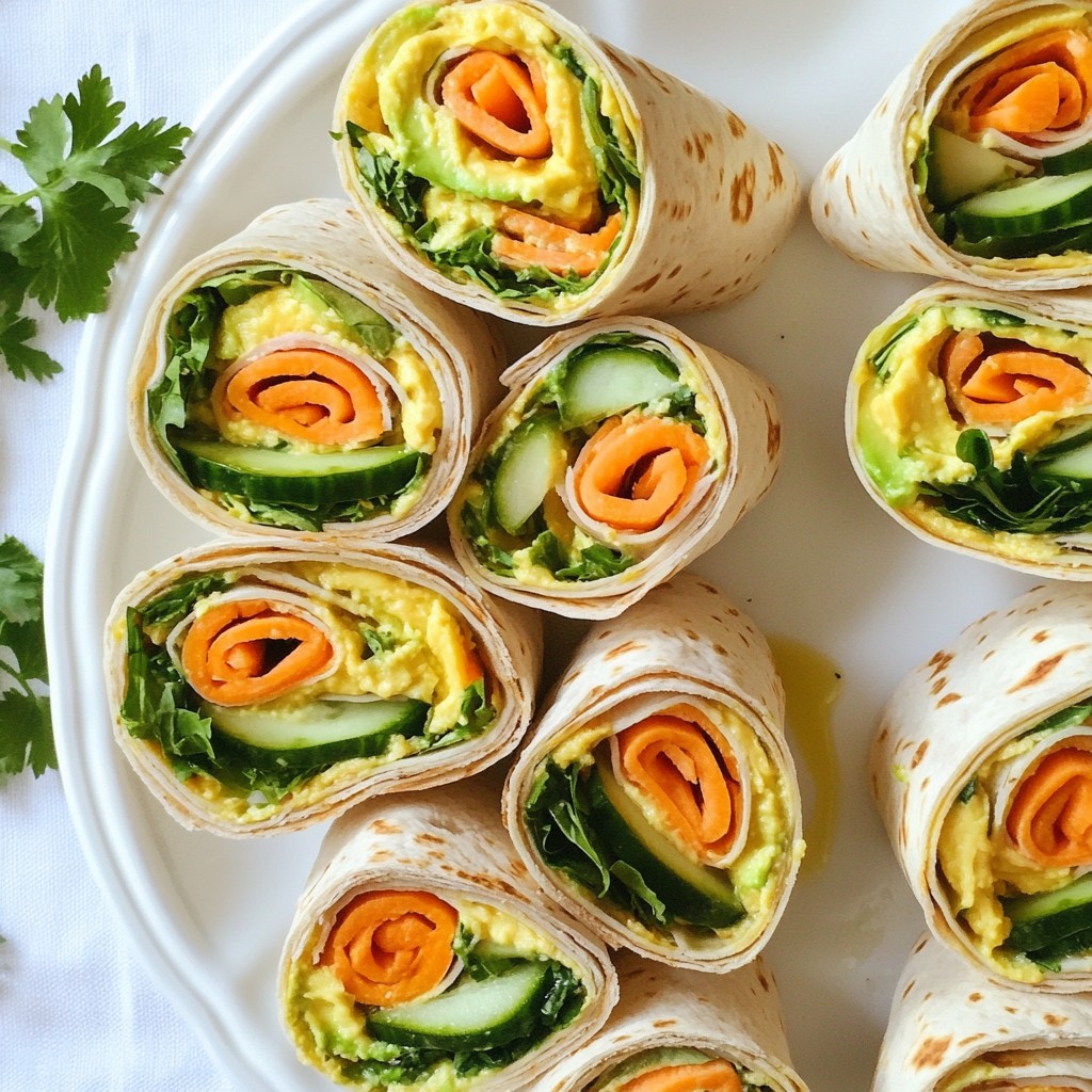 Einfache Veggie Turkey Schinken-Wraps für jeden Tag