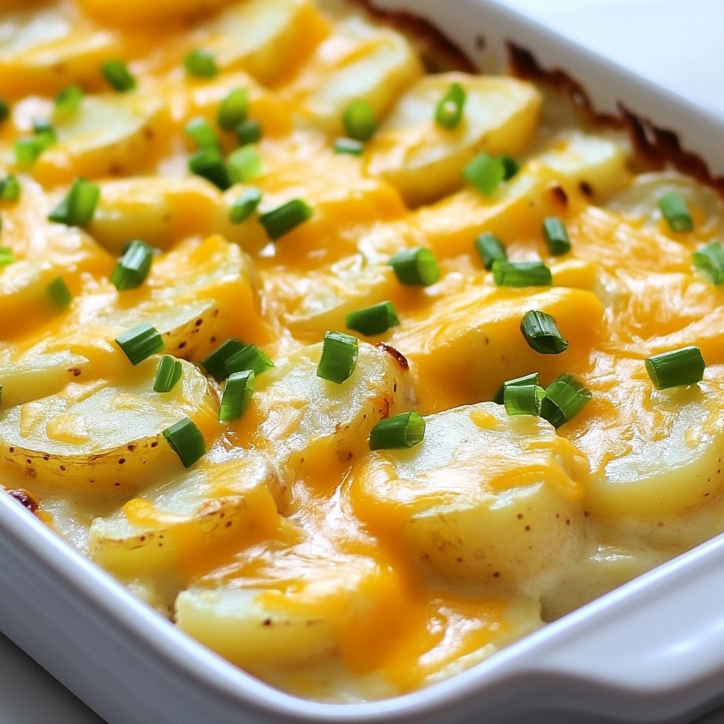 Creamy easy side dish Ranch Potato Bake Rezept