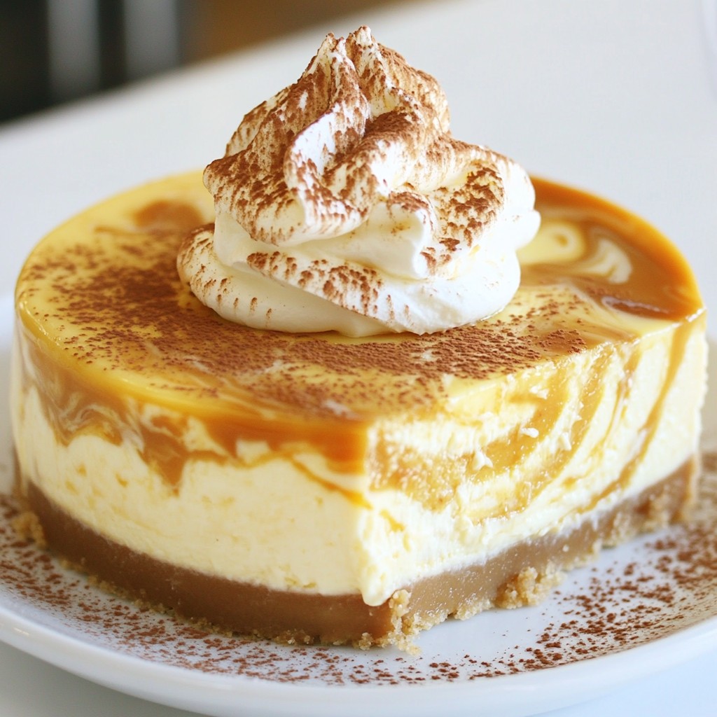 Caramel Cappuccino Cheesecake Einfaches Rezept