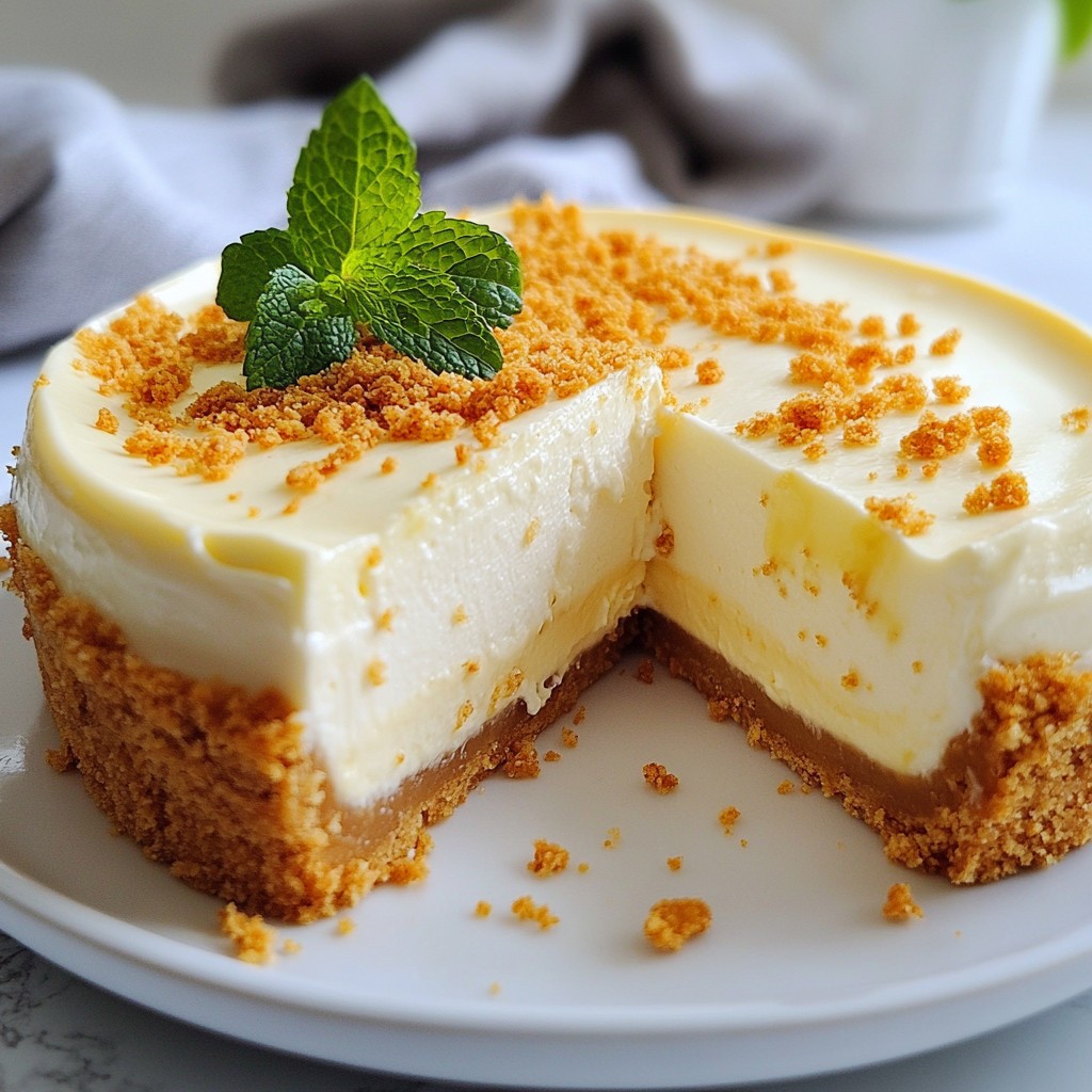 Vanilla Bean Cheesecake Lecker und Einfach Zubereiten
