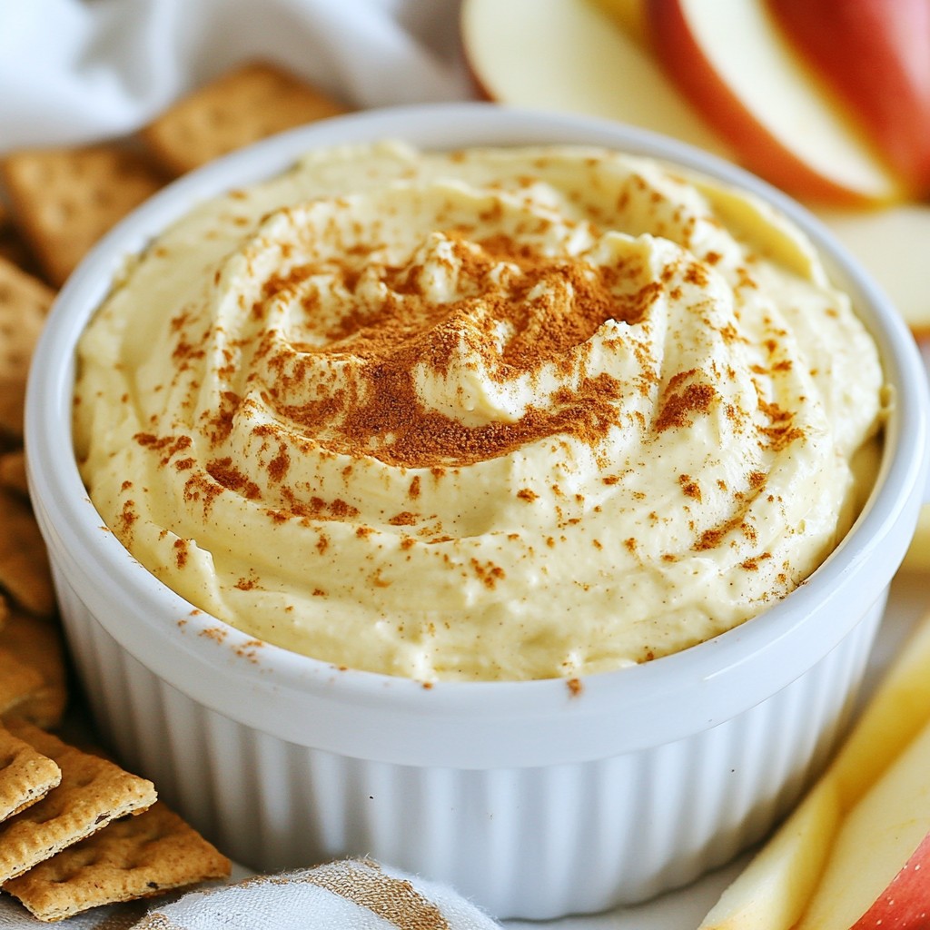 Kürbisgewürz Cheesecake Dip Einfaches und Leckeres Rezept