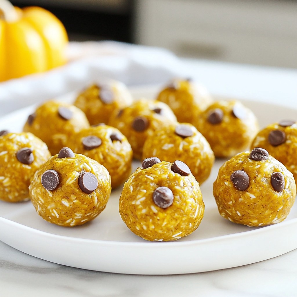 Pumpkin Spice Energy Balls Einfache und gesunde Snacks