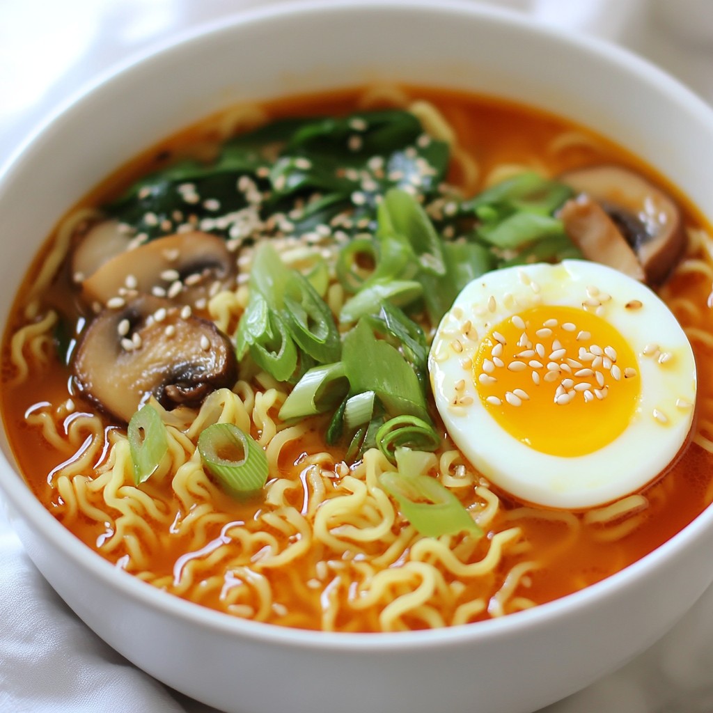 Spicy Sriracha Ramen Schnelle und leckere Zubereitung