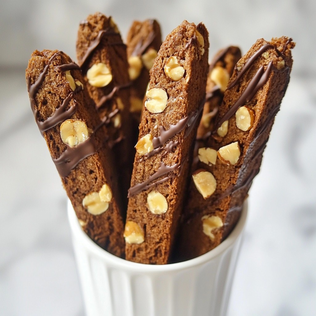Mocha Hazelnut Biscotti köstlich und einfach zubereiten