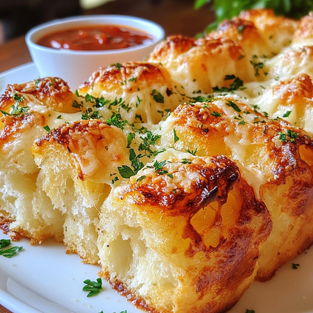 Garlic Herb Monkey Bread Rezept für jeden Anlass