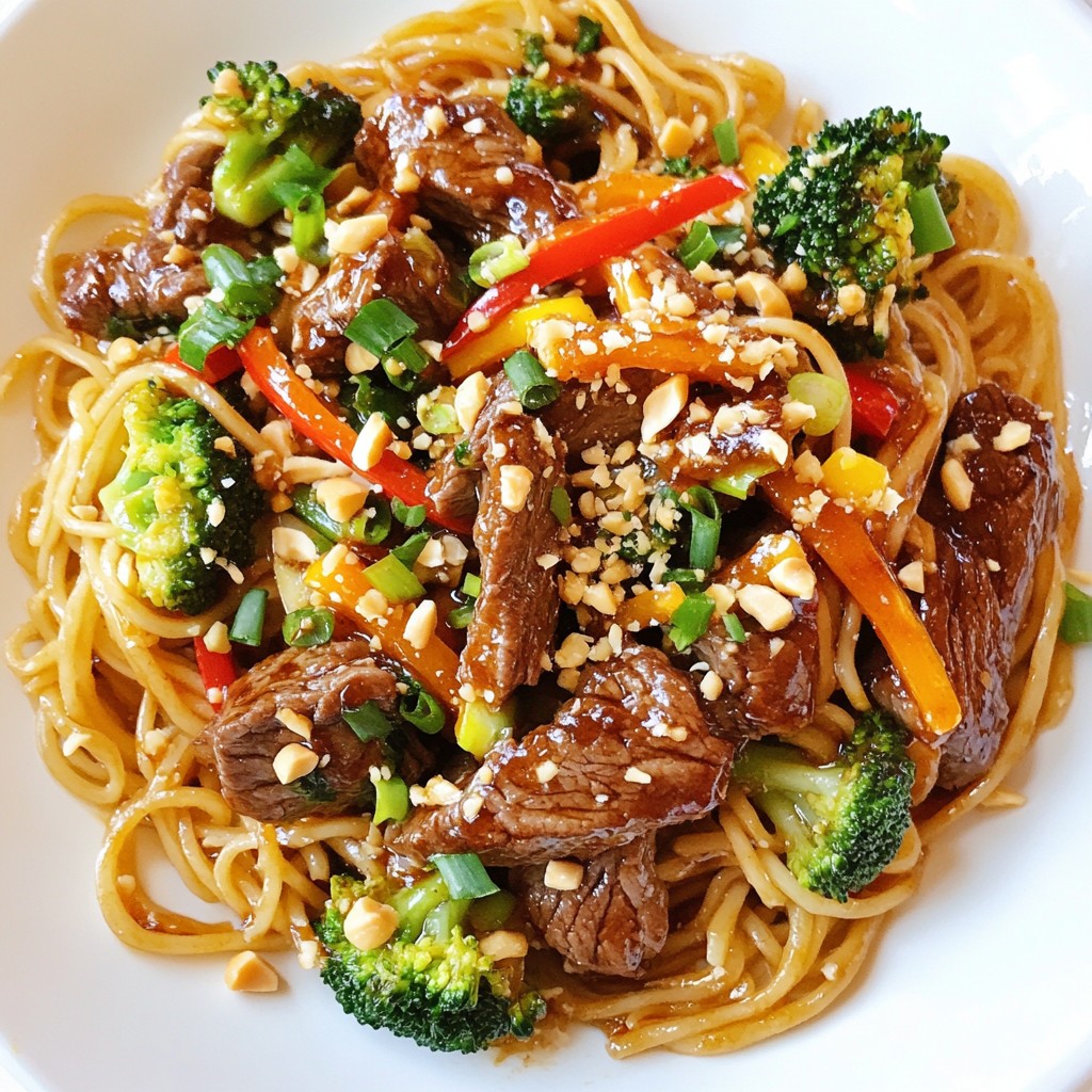 Spicy Szechuan Beef Noodles Köstliches Rezept